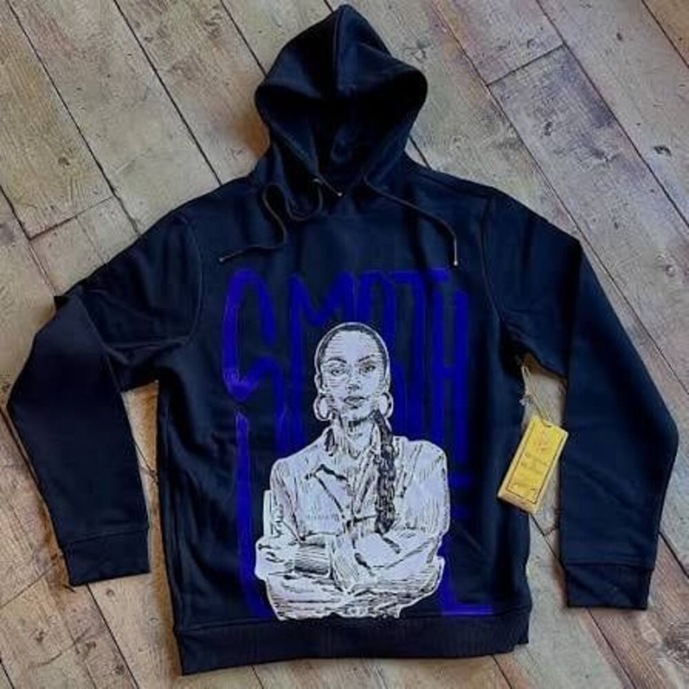 Bricks & Butter Sade Adu Smooth Operator Hoodie Black L NWT Streetwear Pullover